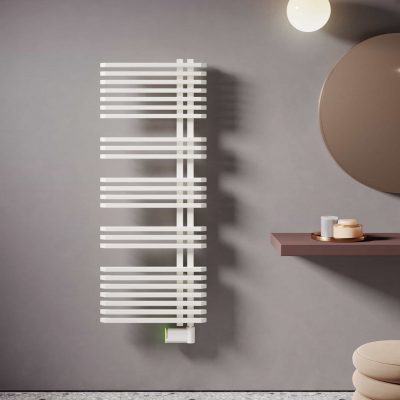 Radiateur sèche-serviettes électrique IRSAP JAZZ_S — avec ou sans Booster